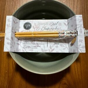 Core Noodle Bowl & Chopsticks 3 PCs.
